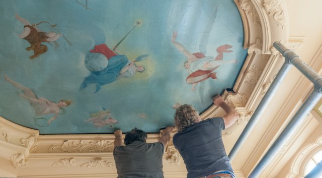 Plafond Turfmarkt Gouda